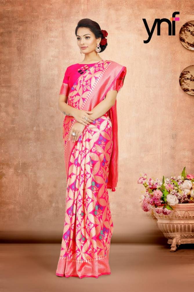 Ynf Toishi Festive Wear Designer Fancy Poly Silk Saree Collection